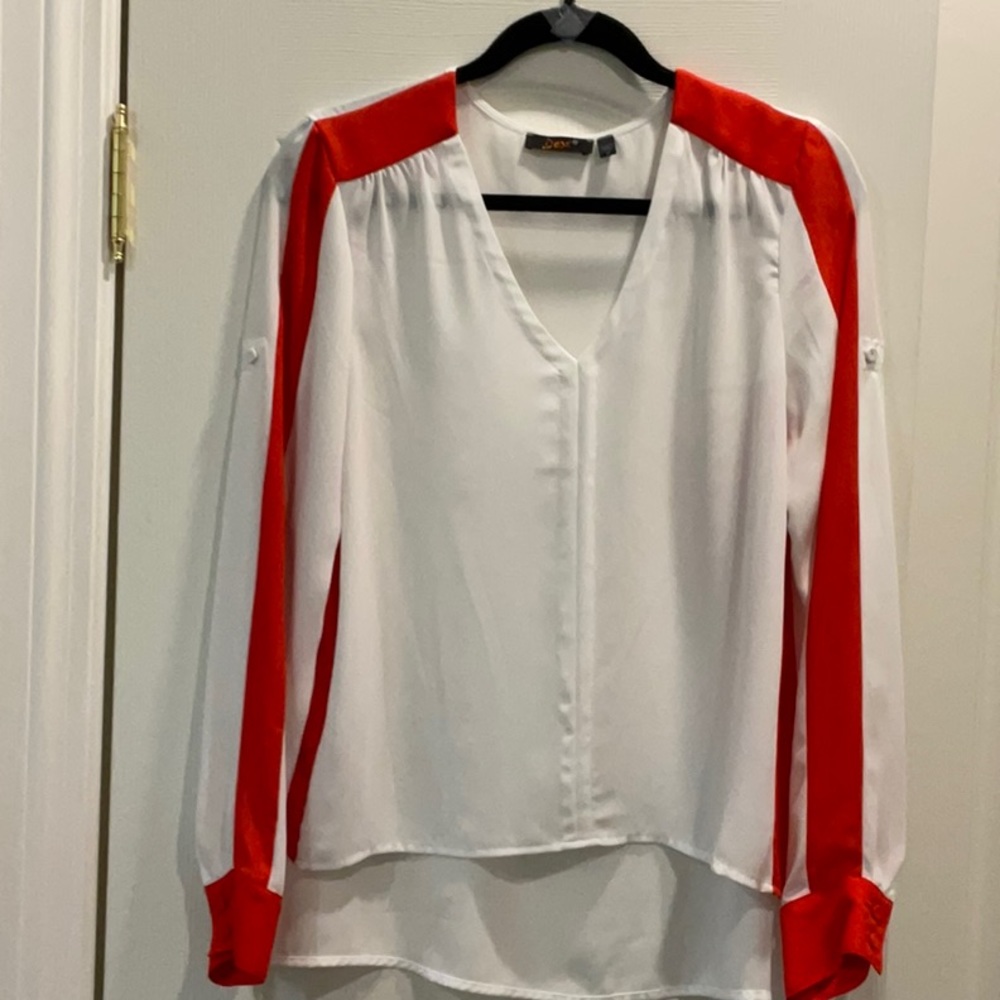 Versatile colour block shirt,